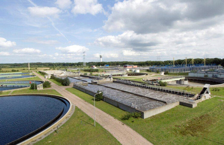 Rioolwaterzuiveringsinstallatie in Tilburg